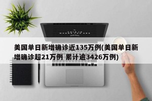 美国单日新增确诊近135万例(美国单日新增确诊超21万例 累计逾3426万例)