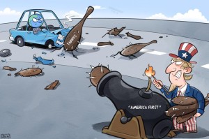外媒：美国关税举措恐引发连锁反应 全球贸易与美国企业家庭共承压